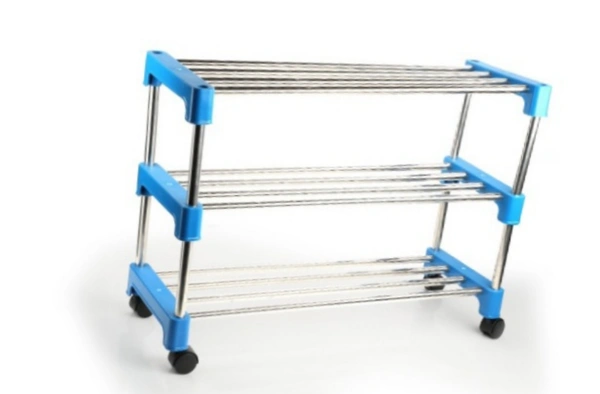 SR01 Shoes stand steel blue